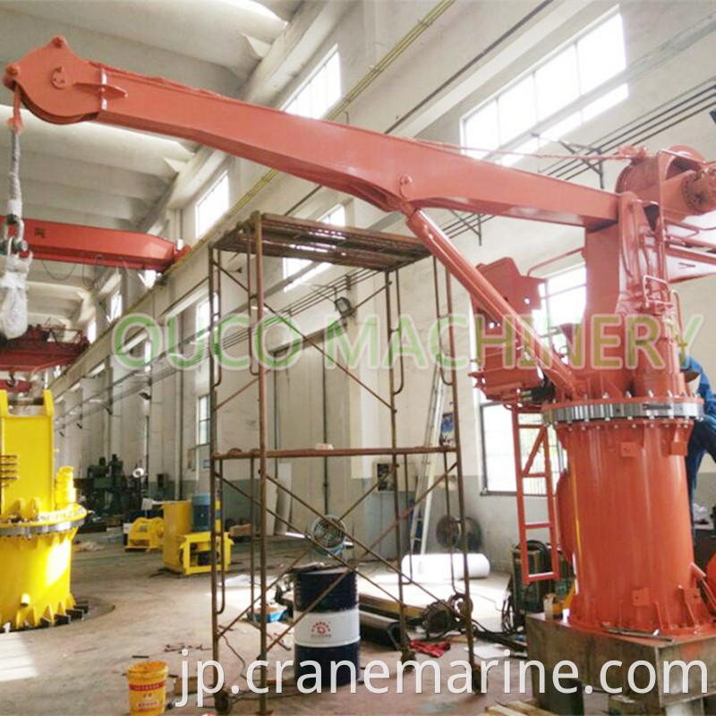 3 ton Fix boom marine crane